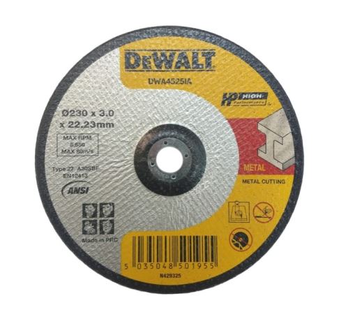 DeWALT Řezný kotouč na kov 230 x 22,23 mm DWA4525IA