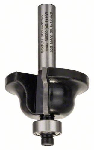 BOSCH Profilová fréza B 8 mm, R1 6,3 mm, B 12,7 mm, L 17 mm, G 61 mm 2608628395