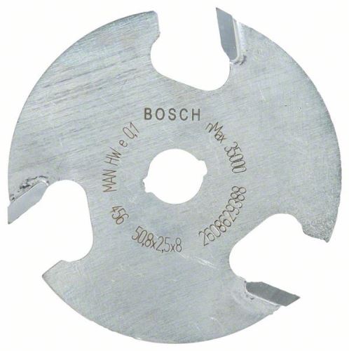 BOSCH Kotoučová fréza 8 mm, D1 50,8 mm, L 2,5 mm, G 8 mm 2608629388