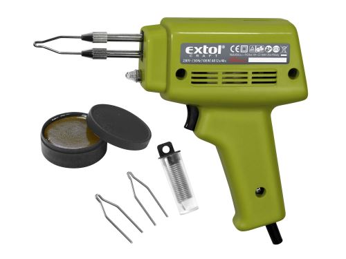 EXTOL CRAFT Pistole pájecí transformátorová, 100W, 9921