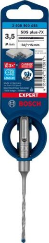 BOSCH EXPERT vrták SDS plus-7X, 3,5x50x115, 1ks 2608900055