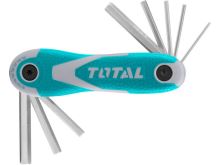 TOTAL Klíče IMBUS, sada 8 ks, CrV THT1061826 TOTAL Klíče IMBUS, sada 8 ks, CrV THT1061826