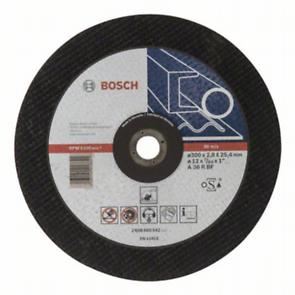 BOSCH Dělicí kotouč rovný Expert for Metal A 36 R BF, 300 mm, 25,40 mm, 2,8 mm 2608600542