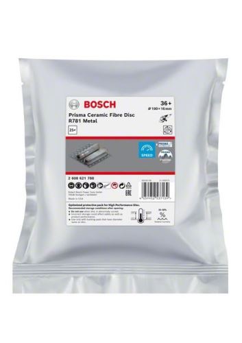 BOSCH EXPERT PRISMA fíbrový kotouč R781,100,P36,25ks 2608621788