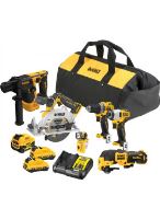 DeWALT Combo sada - 6dílná sada sleva 12V 1x5,0Ah + 2x 2,0Ah DCK611P1D2