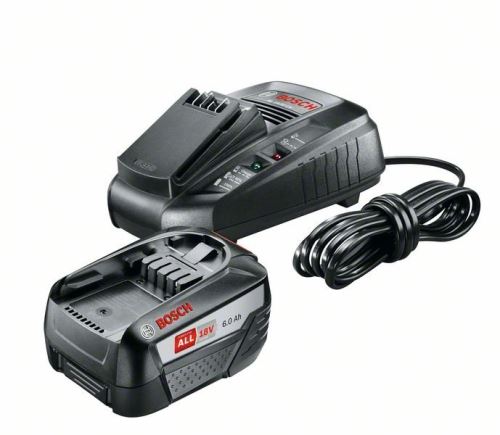 BOSCH Startovací sada 18 V (6,0 Ah + AL 1830 CV) 1600A00ZR8