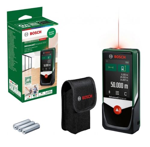 Bosch Digitální laserový dálkoměr AdvancedDistance 50C 06036722Z0