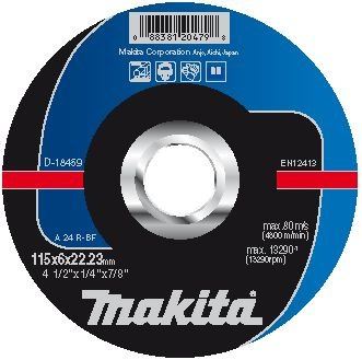 MAKITA kotouč brusný ocel 115x6x22.23 mm D-18459