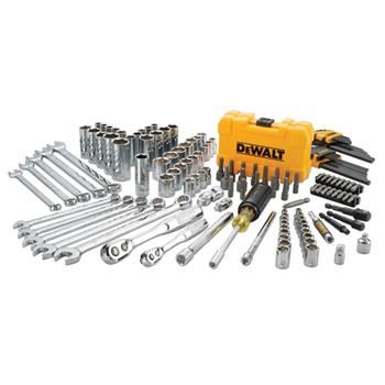 DeWALT Gola sada (142 ks) s ráčnou 1/4 a 3/8 DWMT73802-1