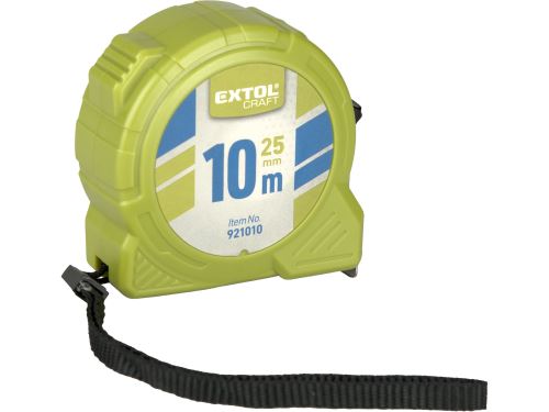 EXTOL PREMIUM metr svinovací, 10m, š. pásku 25mm 921010