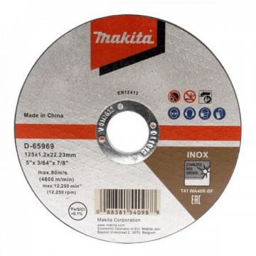 MAKITA kotouč řezný nerez 115x1.2x22.23 mm, 12 ks D-65953-12