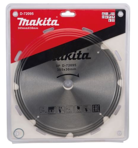 MAKITA Pilový kotouč PCD na vláknocementové desky 305x30 mm, 8T D-72095