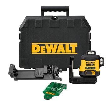 DeWALT zelený laser 3 x 360° DCLE34031N