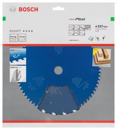 BOSCH Pilový kotouč EX WO H 237x30-24 2608644067