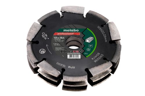 METABO Diamantový frezovací kotouč pro MFE 40 , 125 x 28,5 x 22,23 mm 628299000