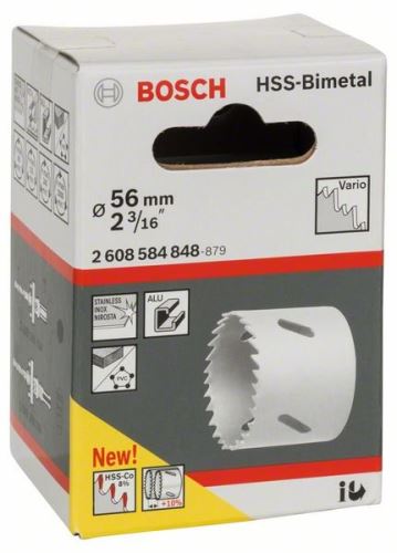 BOSCH Děrovka HSS-bimetal pro standardní adaptér 56 mm, 2 3/16" 2608584848