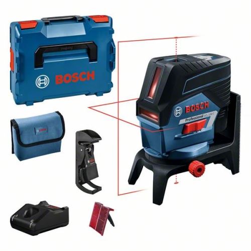 Křížový laser BOSCH GCL 2-50 C + RM2 + BM 3 clip + L-Boxx 136 0601066G03