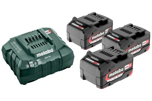 METABO Basic set 3 x 4,0 Ah, ASC 30-36, 685049000