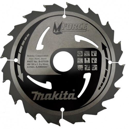 MAKITA pilový kotouč 180x30 16 Z B-07939