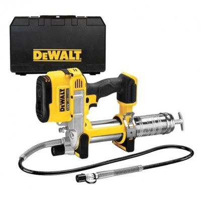 DeWALT Mazací lis / maznice 18 V XR Li-Ion samostatný stroj v kufru DCGG571NK