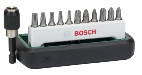 BOSCH Sada bitů (12ks) PH1-2-3,PZ1-2-3,T10-15-20-25-30 2608255993