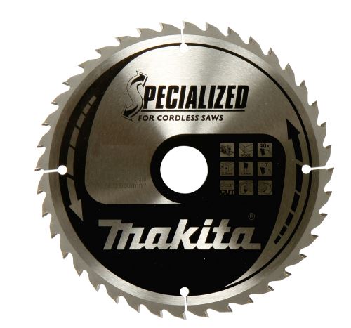 MAKITA kotouč pilový dřevo SPECIALIZED 190x2x30 mm 24 zubů pro aku pily B-32926