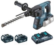 Makita Aku kladivo Li-ion LXT 2x18V/5,0Ah, Makpac DHR263PT2J