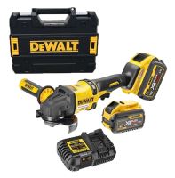 Dewalt Aku úhlová bruska s bezp.rukojetí 125 mm 54V XR FLEXVOLT DCG418SHDX2 Dewalt Aku úhlová bruska s bezp.rukojetí 125 mm 54V XR FLEXVOLT DCG418SHDX2
