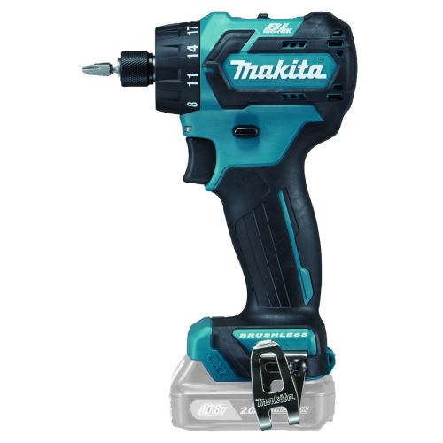 Makita Aku bezuhlíkový šroubovák Li-ion CXT 10,8/12V, bez aku DF032DZ