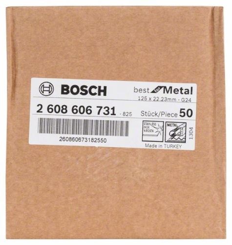 BOSCH Fíbrový brusný kotouč R574, Best for Metal D = 125 mm; K = 24 2608606731