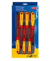 KNIPEX Šestidílná sada šroubováků 002012V01 KNIPEX Šestidílná sada šroubováků 002012V01