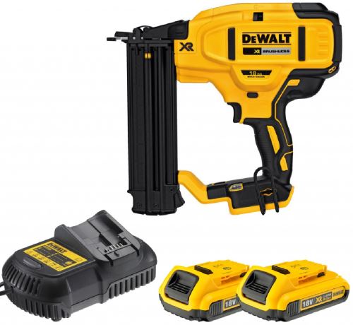 DeWALT Akumulátorová bezuhlíková hřebíkovačka 18 V DCN680D2