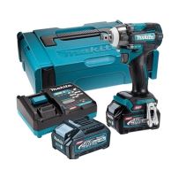 Makita Aku rázový utahovák 1/2" Li-ion XGT 40V/2,5Ah, Makpac TW004GD201 Makita Aku rázový utahovák 1/2" Li-ion XGT 40V/2,5Ah, Makpac TW004GD201