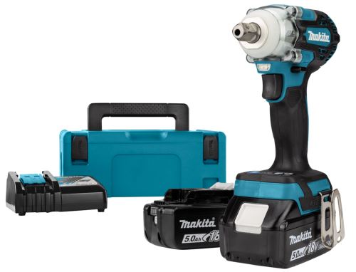 Makita Aku rázový utahovák Li-ion LXT 18V/5,0Ah DTW301RTJ