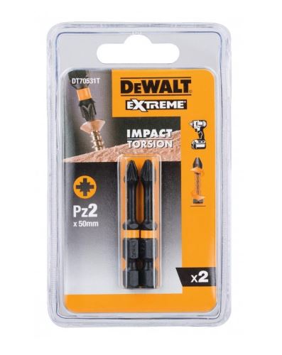 DeWALT Torsion šroubovací bit křížový Pz2 (2 ks) DT70531T