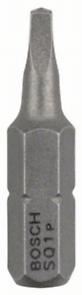 BOSCH Šroubovací bit zvlášť tvrdý Extra-Hart R1, 25 mm (3 ks) 2608521108