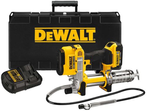 DeWALT Aku mazací lis 18V XR Li-Ion 4,0Ah DCGG571M1