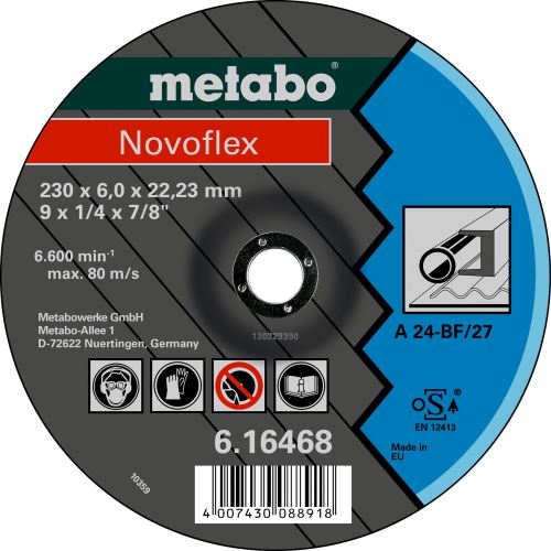 METABO Brusný kotouč - ocel 115x6x22,2 mm 616460000