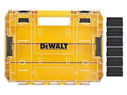 DeWALT Box organizér / Velká sada Tough Case (prázdná) + přepážky (x6) DT70839