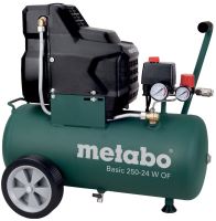 METABO Kompresor bezolejový Basic 250-24 W OF 601532000 METABO Kompresor bezolejový Basic 250-24 W OF 601532000