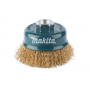 MAKITA miskovitý kartáč z mosazného drátu,vlnitý drát 0,3 mm,75 mm D-39768