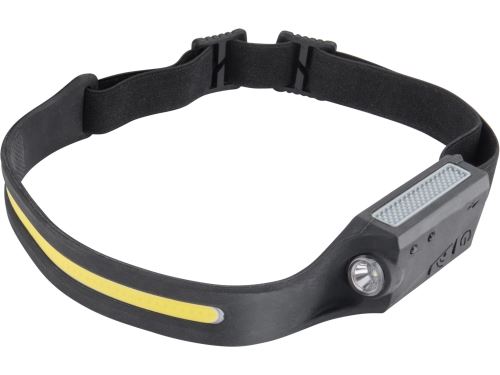 EXTOL LIGHT čelovka 350lm, USB nabíjení, s IR čidlem, COB, XPE LED 43186