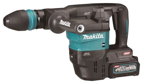 MAKITA Aku bourací kladivo SDSMax s AWS Li-ion XGT 40V/4,0Ah HM001GM201