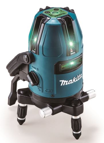 MAKITA Aku křížový laser, zelený, Li-ion CXT 10,8/12V, bez aku SK40GDZ