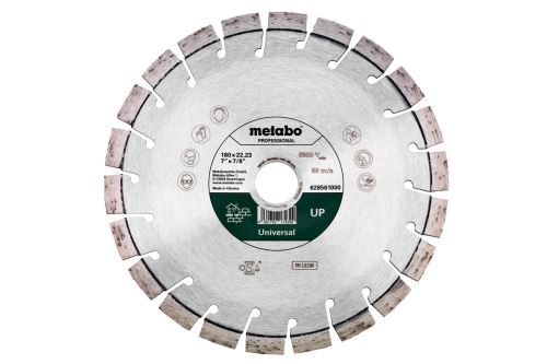 METABO Diamantový řezný kotouč Dia-TS 180x22.23 mm - UP, Univerzální, Profesionál 628561000