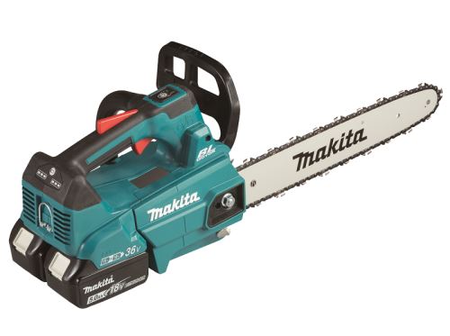 MAKITA Aku řetězová pila 2x18V/5,0Ah DUC356PT2B