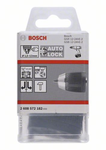 BOSCH Rychloupínací sklíčidla do 13 mm 1,5-13 mm, 1/2" – 20 2608572182