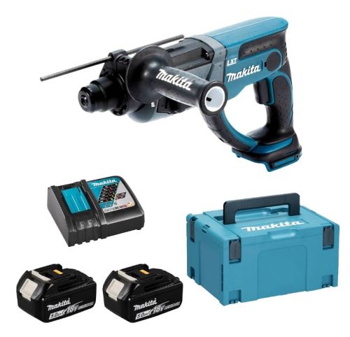 Makita Aku kombinované kladivo Li-ion LXT 18V/5,0Ah DHR202RTJ