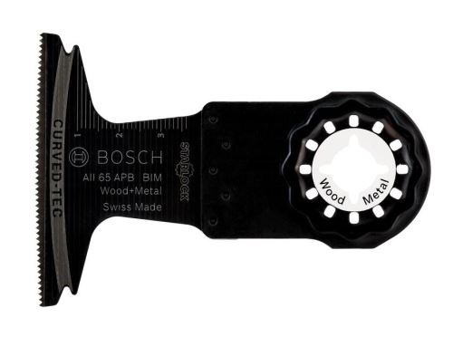 BOSCH BIM ponorný pilový list Starlock AII 65 APB Wood and Metal, 65x40mm 2609256985