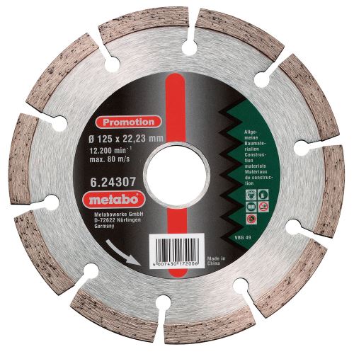 METABO Diamantový řezný kotouč 115x22,23 mm 624306000